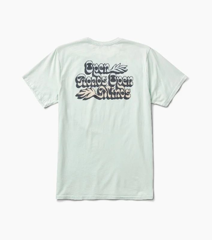 Men's smart - casual checkered t - shirts for semi - formal occasionsOpen Roads Type Premium Tee Men's smart - casual checkered t - shirts for semi - formal occasionsOpen Roads Type Premium Tee