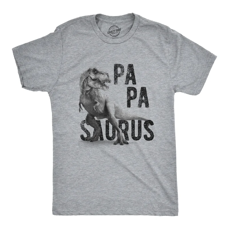 Men's slim - fit graphic t - shirts with vintage rock band printsPapasaurus Men's T Shirt Men's slim - fit graphic t - shirts with vintage rock band printsPapasaurus Men's T Shirt