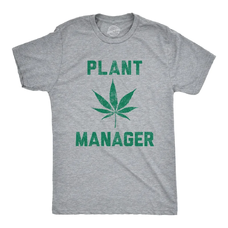 Men's distressed denim - look t - shirts with a rugged appealPlant Manager Men's T Shirt