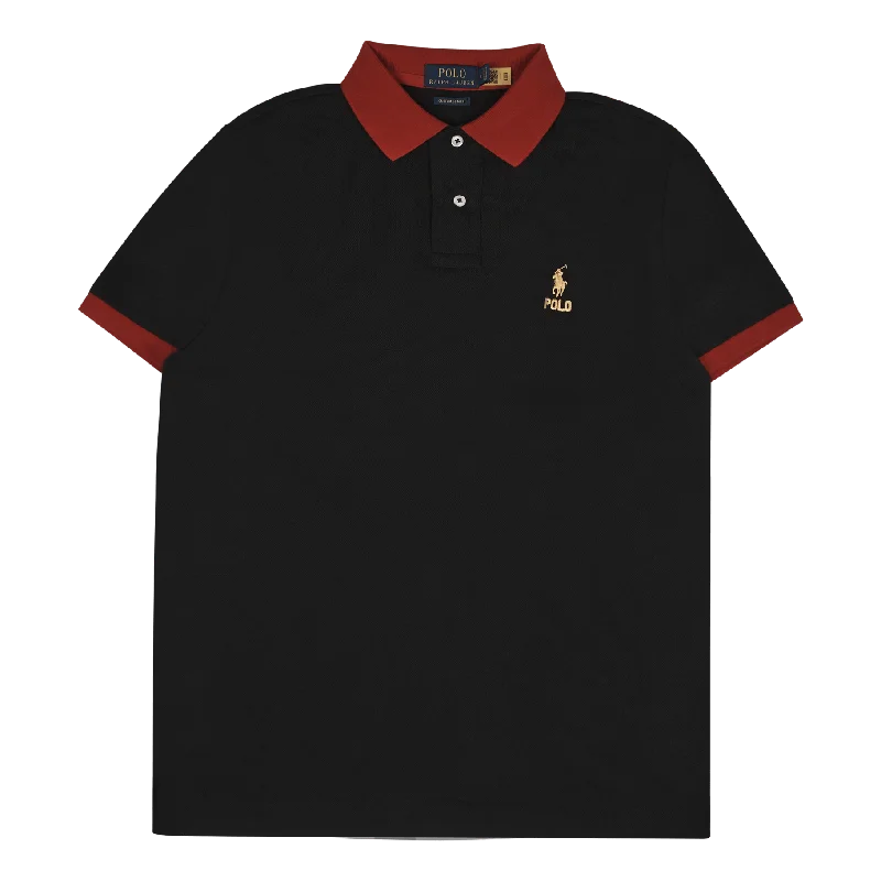 Men's budget - friendly basic polo shirts in multiple colors20/1 Mesh-ssl-psh Polo Black Men's budget - friendly basic polo shirts in multiple colors20/1 Mesh-ssl-psh Polo Black