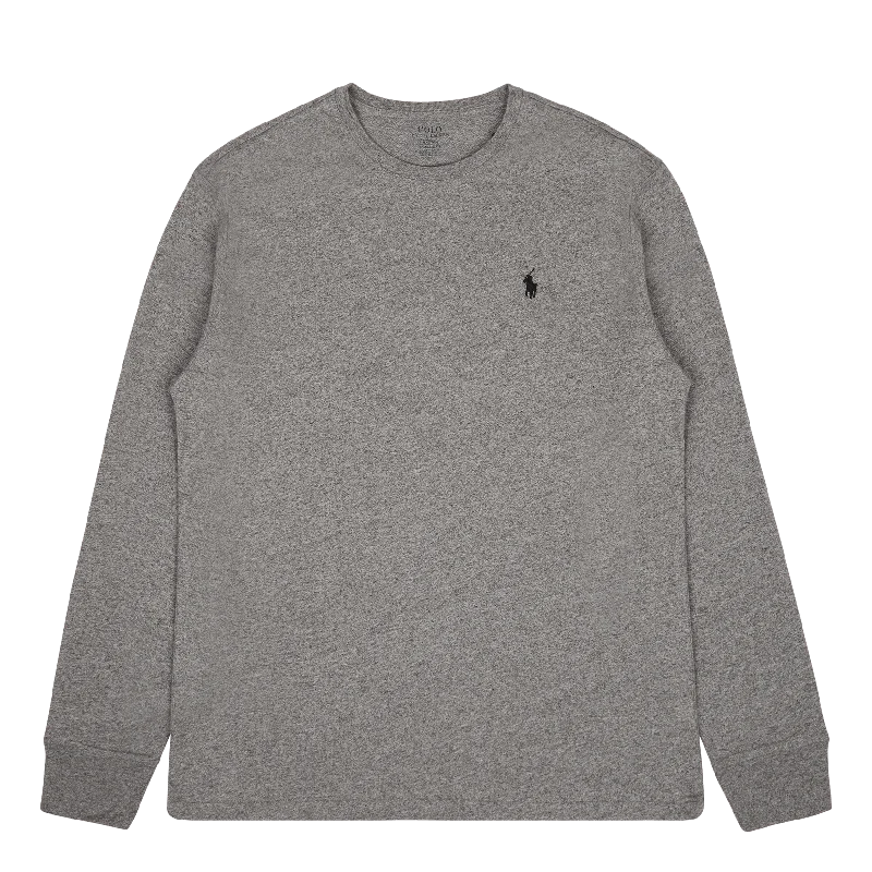 Men's plus size golf polo shirts in moisture wicking fabricClassic Fit Jersey Long-Sleeve T-Shirt Dark Vintage Heather Men's plus size golf polo shirts in moisture wicking fabricClassic Fit Jersey Long-Sleeve T-Shirt Dark Vintage Heather