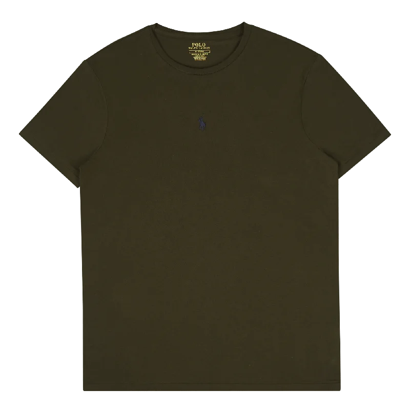 Men's quick - dry polo shirts for water sports activitiesCustom Slim Fit Jersey Crewneck T-Shirt Company Olive Men's quick - dry polo shirts for water sports activitiesCustom Slim Fit Jersey Crewneck T-Shirt Company Olive