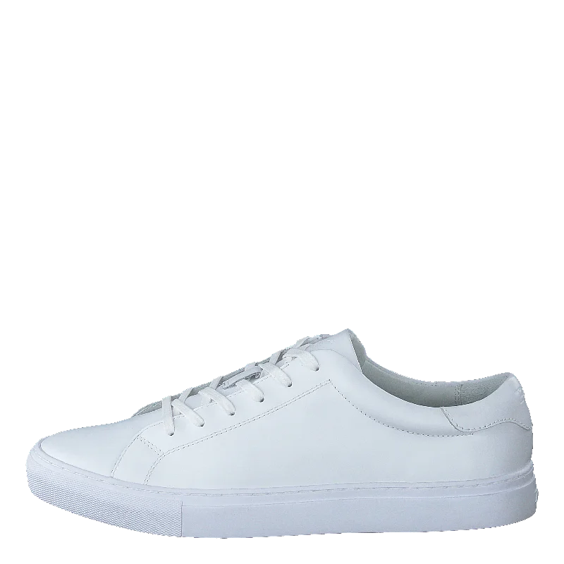 Men's vintage - inspired retro polo shirts with unique patternsJermain Leather Sneaker White Men's vintage - inspired retro polo shirts with unique patternsJermain Leather Sneaker White
