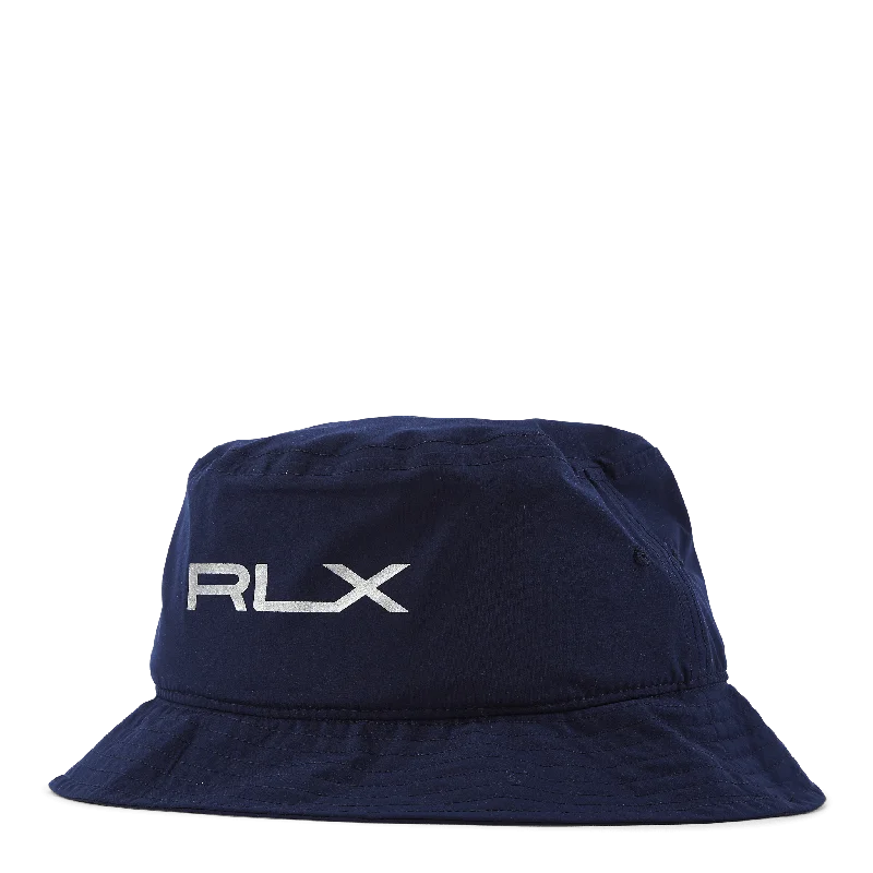 Men's ribbed cuffs and hem polo shirts for a textured lookPlainweave Poly-loft Bucket Ha French Navy