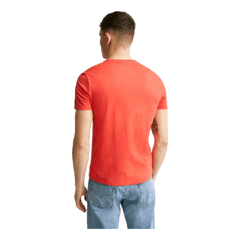 Men's ribbed cuffs and hem polo shirts for a textured lookPolo Ralph Lauren Custom Slim Fit Jersey Crewneck T-Shirt Men's ribbed cuffs and hem polo shirts for a textured lookPolo Ralph Lauren Custom Slim Fit Jersey Crewneck T-Shirt