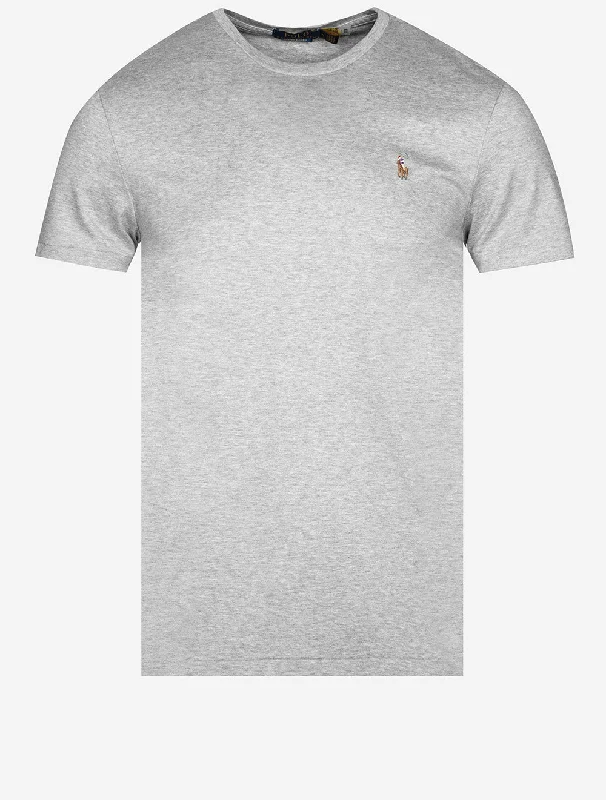 Men's slim - fit graphic t - shirts with vintage rock band printsPima Short Sleeve T-Shirt Andover Heather Men's slim - fit graphic t - shirts with vintage rock band printsPima Short Sleeve T-Shirt Andover Heather