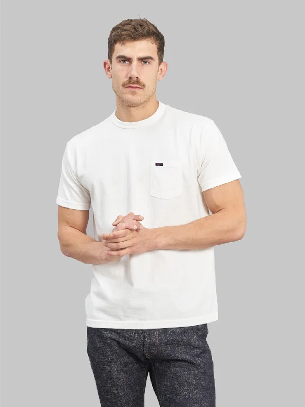 Men's budget - friendly basic polo shirts in multiple colorsSamurai Jeans SJST-PCMIIL Heavyweight Pocket Plain T-Shirt White Men's budget - friendly basic polo shirts in multiple colorsSamurai Jeans SJST-PCMIIL Heavyweight Pocket Plain T-Shirt White
