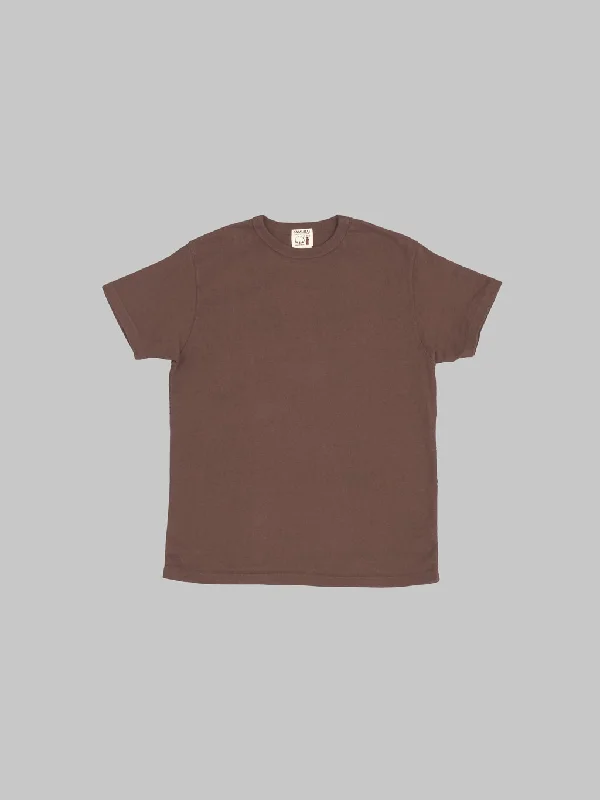 Men's formal - style silk blend polo shirts for special occasionsSamurai Jeans SJST-SC01 Japanese Cotton Crew T-Shirt Kuri Dark Men's formal - style silk blend polo shirts for special occasionsSamurai Jeans SJST-SC01 Japanese Cotton Crew T-Shirt Kuri Dark
