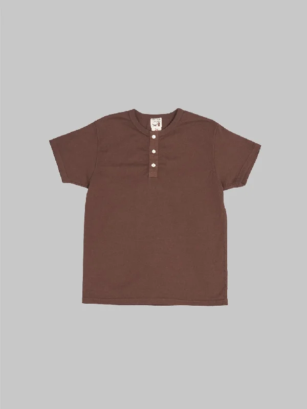 Men's lightweight performance polo shirts for tennis matchesSamurai Jeans SJST-SC02 Japanese Cotton Henley T-Shirt Kuri Dark Men's lightweight performance polo shirts for tennis matchesSamurai Jeans SJST-SC02 Japanese Cotton Henley T-Shirt Kuri Dark
