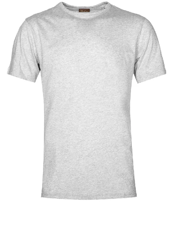 Men's UV - protection t - shirts for outdoor activities in the sunSolid Cotton T-shirt Grey Men's UV - protection t - shirts for outdoor activities in the sunSolid Cotton T-shirt Grey