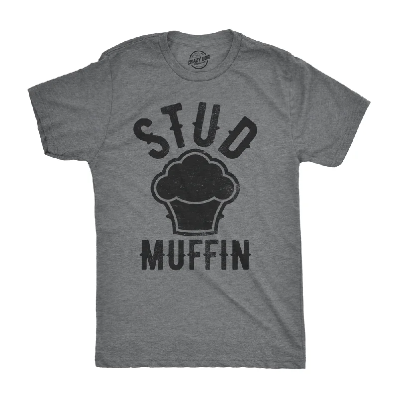 Men's lightweight performance t - shirts for running marathonsStud Muffin Men's T Shirt Men's lightweight performance t - shirts for running marathonsStud Muffin Men's T Shirt