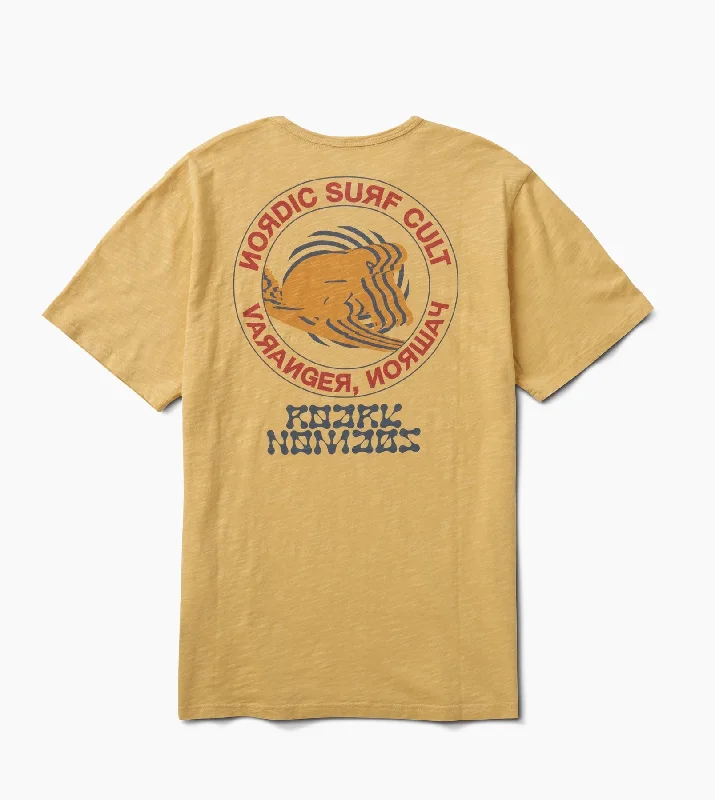 Men's ribbed t - shirts with a textured finish for added styleSurf Cult Premium Tee