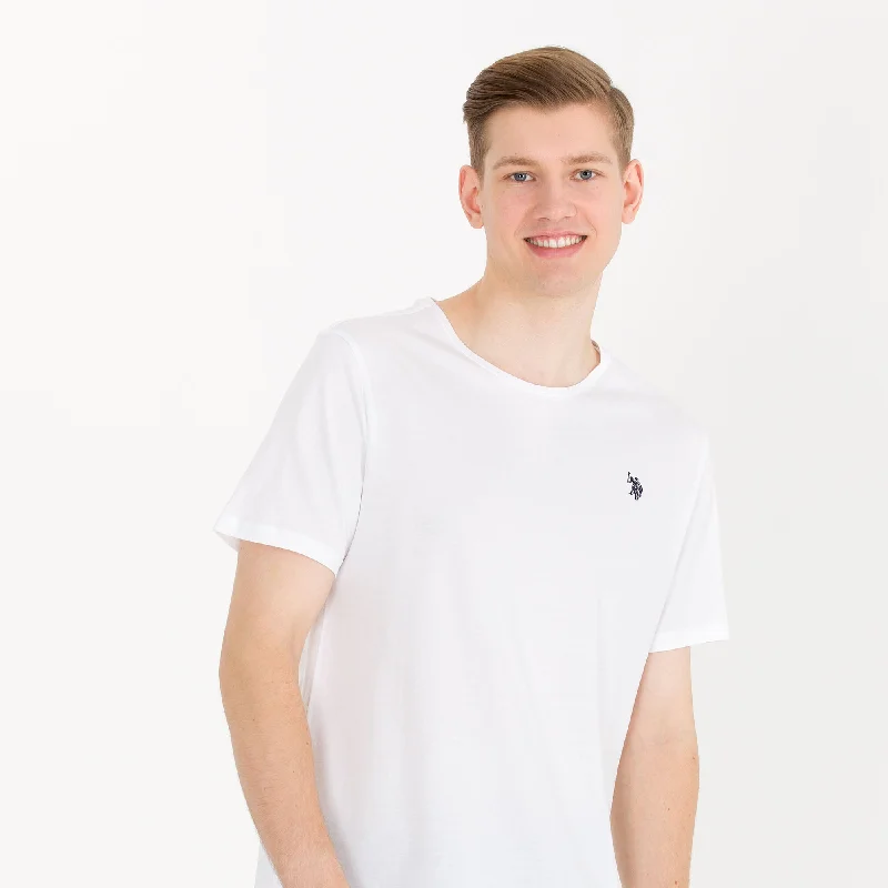 Men's budget - friendly basic polo shirts in multiple colorsT-SHIRT BASIQUE BLANC GTS01 - 1571426VR013 Men's budget - friendly basic polo shirts in multiple colorsT-SHIRT BASIQUE BLANC GTS01 - 1571426VR013