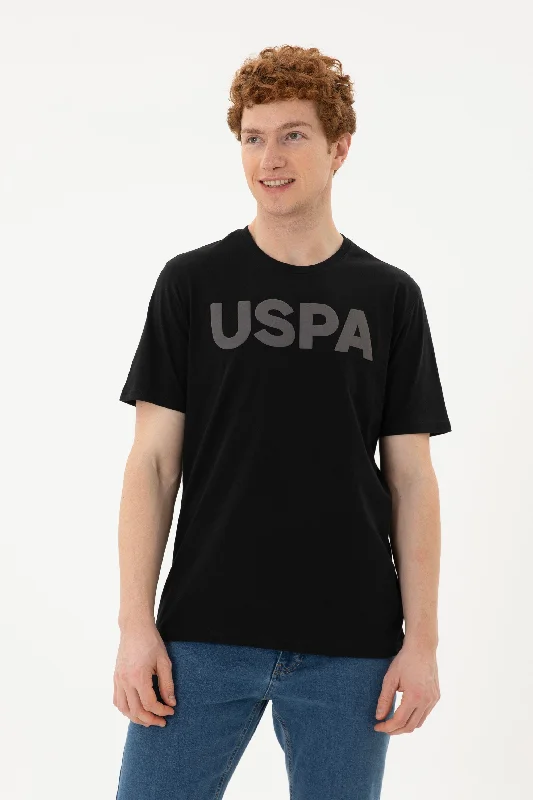Men's lightweight performance polo shirts for tennis matchesT SHIRT Homme GEART NOIR 1795459VR046 Men's lightweight performance polo shirts for tennis matchesT SHIRT Homme GEART NOIR 1795459VR046