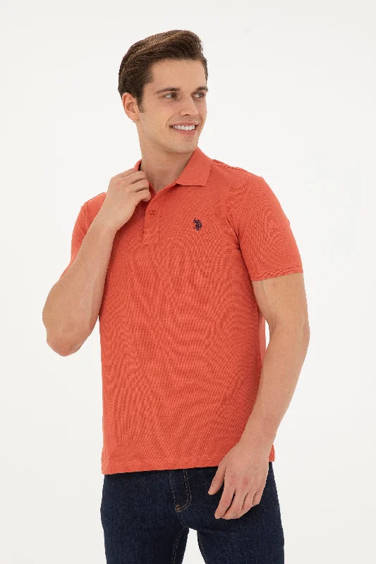 Men's luxury cashmere blend polo shirts in solid colorsT SHIRT Homme GTP04 PINK 1792406VR042 Men's luxury cashmere blend polo shirts in solid colorsT SHIRT Homme GTP04 PINK 1792406VR042
