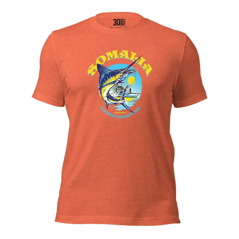 Men's ribbed t - shirts with a textured finish for added styleT-shirt - Somalia Fishing Charters Men's ribbed t - shirts with a textured finish for added styleT-shirt - Somalia Fishing Charters