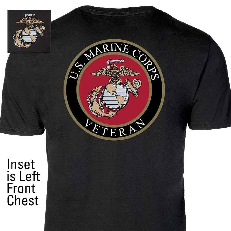 Men's organic cotton crew - neck t - shirts for everyday comfortPersonalized Marine Corps EGA Emblem T-shirt Men's organic cotton crew - neck t - shirts for everyday comfortPersonalized Marine Corps EGA Emblem T-shirt