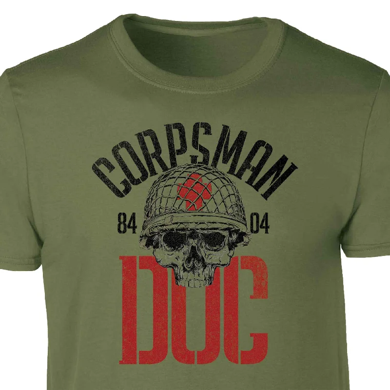 Men's organic cotton crew - neck t - shirts for everyday comfortCorpsman DOC T-shirt Men's organic cotton crew - neck t - shirts for everyday comfortCorpsman DOC T-shirt