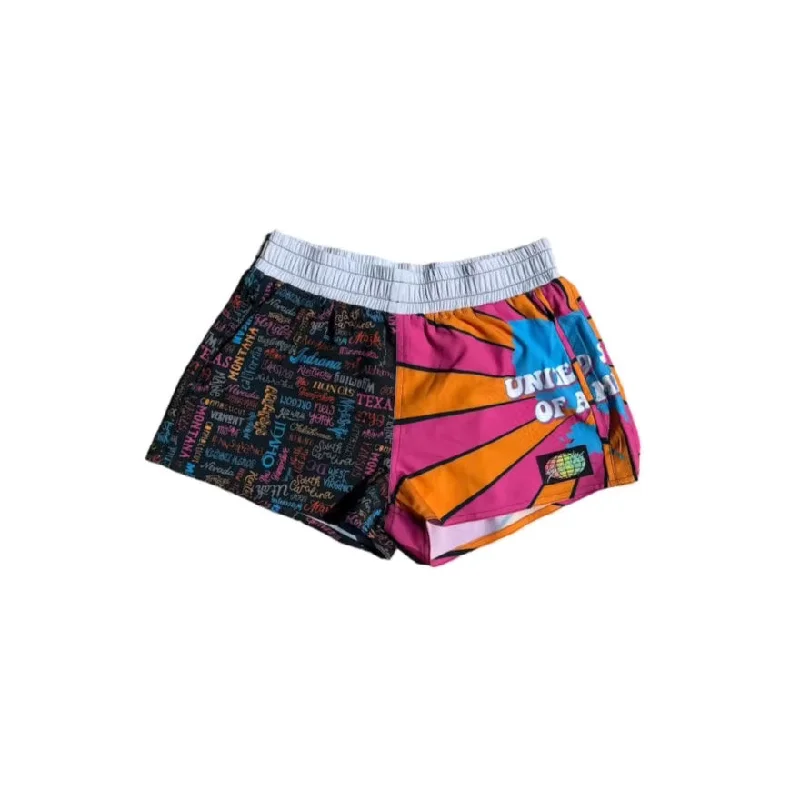 Men's elastic waistband lounge shorts for lazy weekends at home AAYOU's 2" Women's Shorts Men's elastic waistband lounge shorts for lazy weekends at home AAYOU's 2" Women's Shorts
