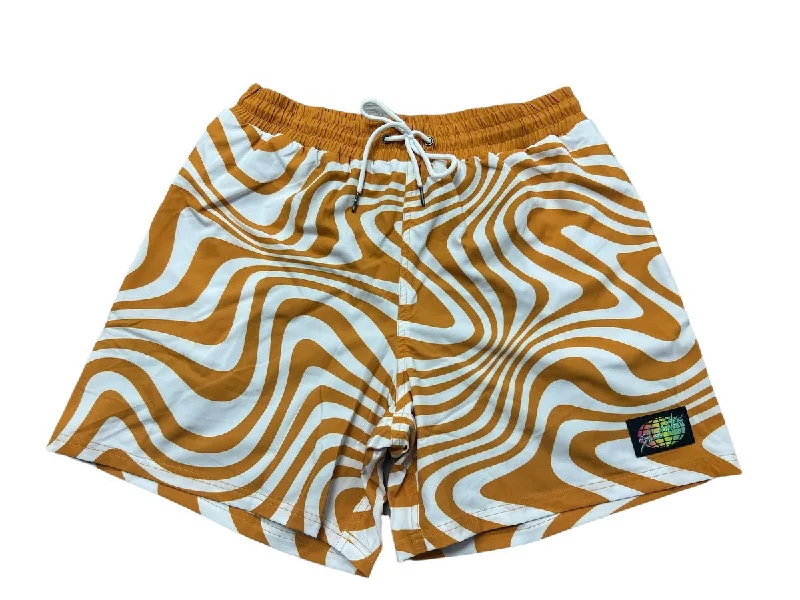 Men's floral print silk blend shorts for a unique night - out look BEHAVES 5" Men's Shorts Men's floral print silk blend shorts for a unique night - out look BEHAVES 5" Men's Shorts