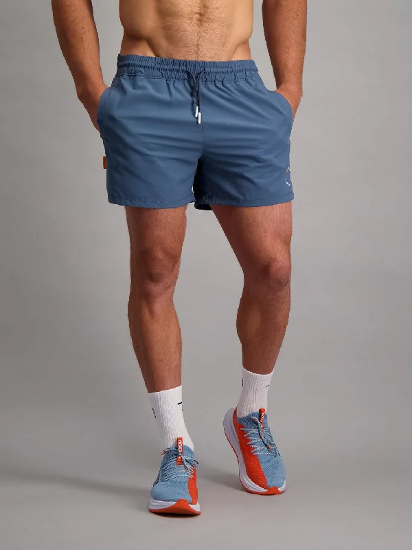 Men's breathable cotton athletic shorts for intense workouts Bondi 5" Short - Slate