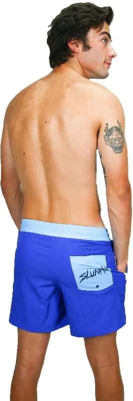 Men's side - stripe track shorts for a sporty running look   CASHEWS 5" Men's Shorts