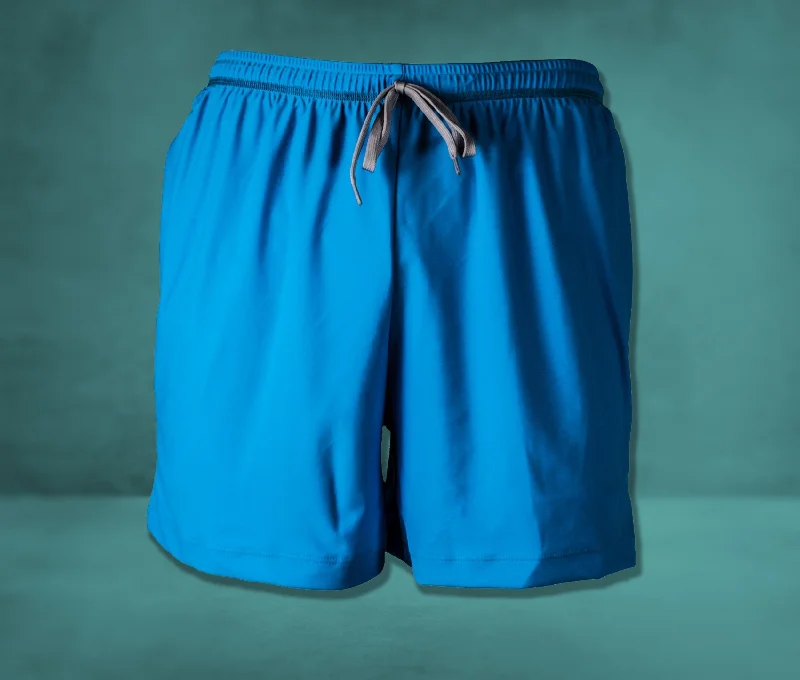 Men's wide - leg linen blend shorts for a relaxed beachside vibe Glacier Blue Men's Shorts -XS Men's wide - leg linen blend shorts for a relaxed beachside vibe Glacier Blue Men's Shorts -XS