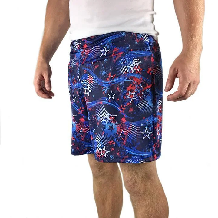 Men's moisture - wicking performance shorts for sweaty outdoor activities Liberty Men's Athletic Shorts -XS Men's moisture - wicking performance shorts for sweaty outdoor activities Liberty Men's Athletic Shorts -XS