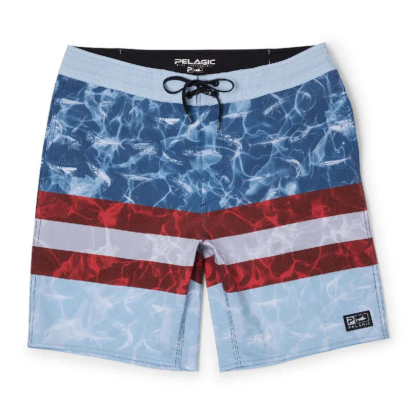 Men's zip - pocket canvas shorts for added functionality during travel AMERICAMO™<br> Deep Drop Men's zip - pocket canvas shorts for added functionality during travel AMERICAMO™<br> Deep Drop