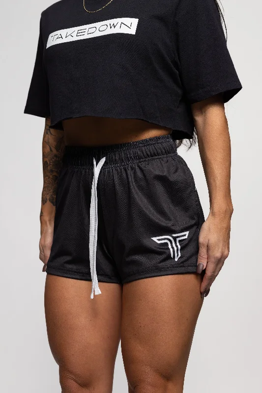 Men's button - fly denim work shorts for durability on the job Essential Women's Gym Short (3" Inseam) - Black Men's button - fly denim work shorts for durability on the job Essential Women's Gym Short (3" Inseam) - Black
