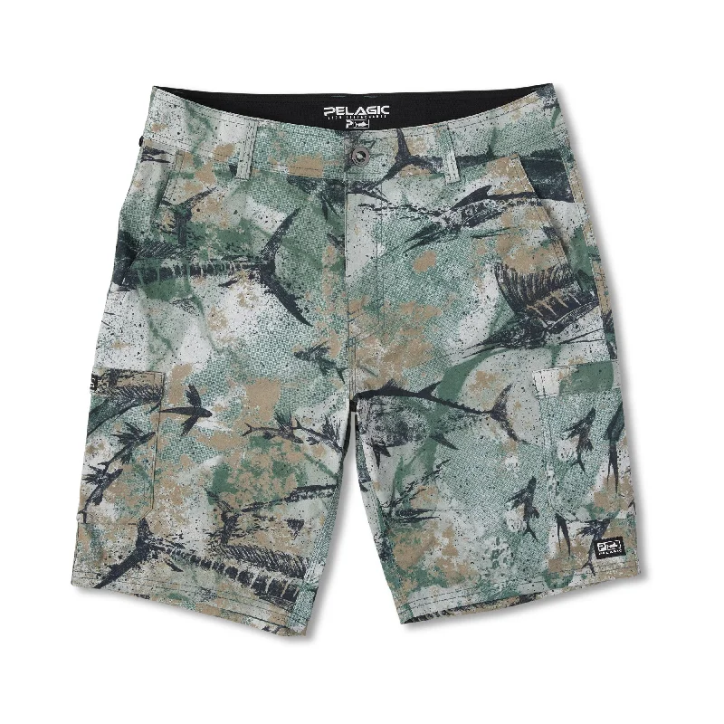 Men's distressed cotton shorts for a bohemian - inspired style   Madeira Cargo