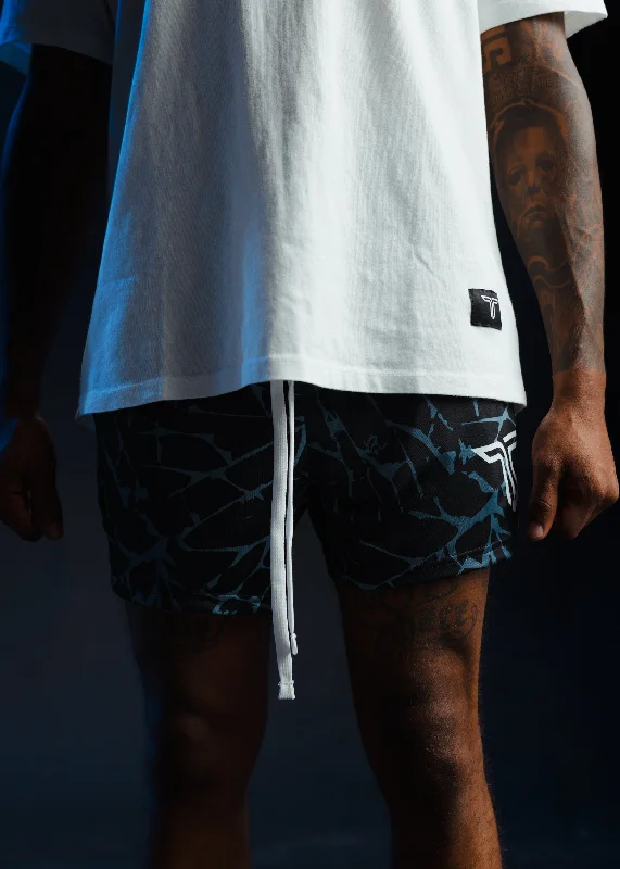 Men's moisture - wicking performance shorts for sweaty outdoor activities Magma Gym Shorts (5” & 7" Inseam) - Blue Steel Men's moisture - wicking performance shorts for sweaty outdoor activities Magma Gym Shorts (5” & 7" Inseam) - Blue Steel