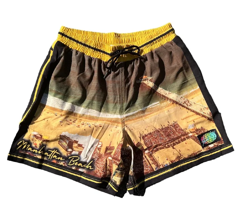 Men's moisture - wicking performance shorts for sweaty outdoor activities Manhattan Beach Customs 2024 5" Men's Shorts Men's moisture - wicking performance shorts for sweaty outdoor activities Manhattan Beach Customs 2024 5" Men's Shorts
