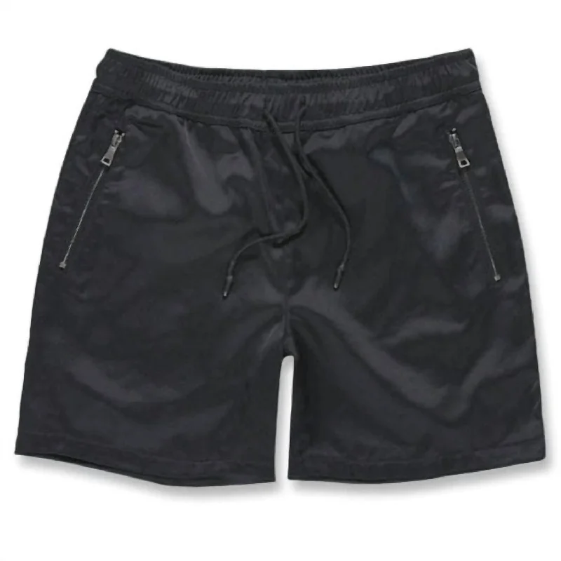 Men's breathable cotton athletic shorts for intense workouts Men's Athletic Lux Short In Black Men's breathable cotton athletic shorts for intense workouts Men's Athletic Lux Short In Black