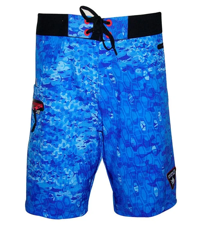 Men's camo print cargo shorts for outdoor adventures Men's Fishtek Stretch Fishing Boardshort Men's camo print cargo shorts for outdoor adventures Men's Fishtek Stretch Fishing Boardshort