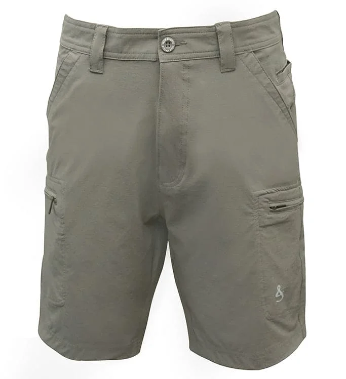 Men's neon - colored athletic shorts for high - visibility workouts Men's Ripstop Driftwood 4-Way Stretch Fishing Short Men's neon - colored athletic shorts for high - visibility workouts Men's Ripstop Driftwood 4-Way Stretch Fishing Short
