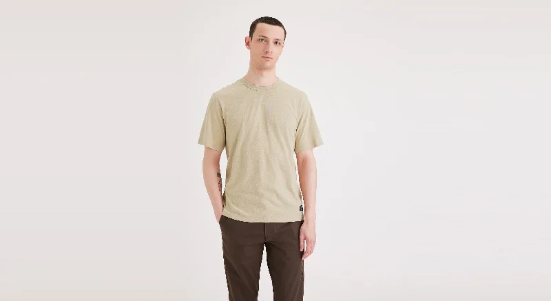 Men's flat - front chino shorts for semi - formal summer events Men's Regular Fit Original Tee Shirt Men's flat - front chino shorts for semi - formal summer events Men's Regular Fit Original Tee Shirt