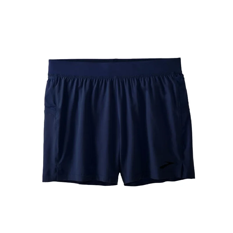 Men's wide - leg linen blend shorts for a relaxed beachside vibe Men's Sherpa 5" Short In Navy Men's wide - leg linen blend shorts for a relaxed beachside vibe Men's Sherpa 5" Short In Navy