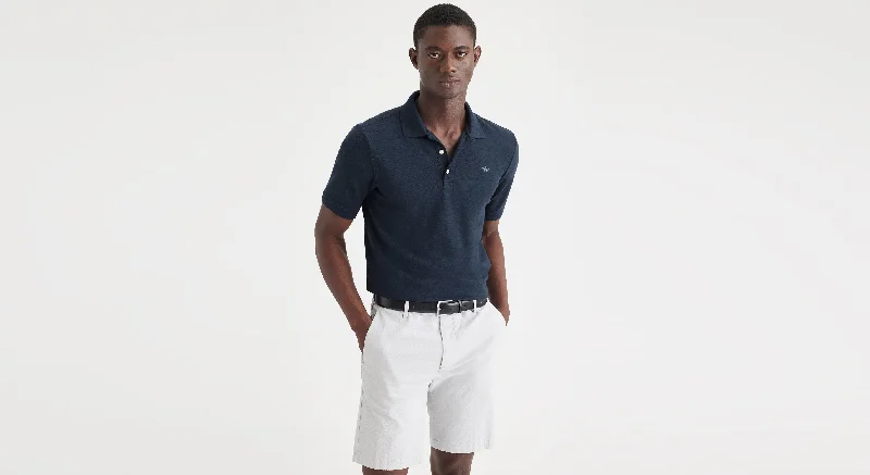 Men's wide - leg linen blend shorts for a relaxed beachside vibe Men's Slim Fit Original Polo Shirt Men's wide - leg linen blend shorts for a relaxed beachside vibe Men's Slim Fit Original Polo Shirt
