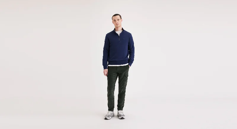 Men's flat - front chino shorts for semi - formal summer events Men's Slim Tapered Fit Cargo Pants Men's flat - front chino shorts for semi - formal summer events Men's Slim Tapered Fit Cargo Pants