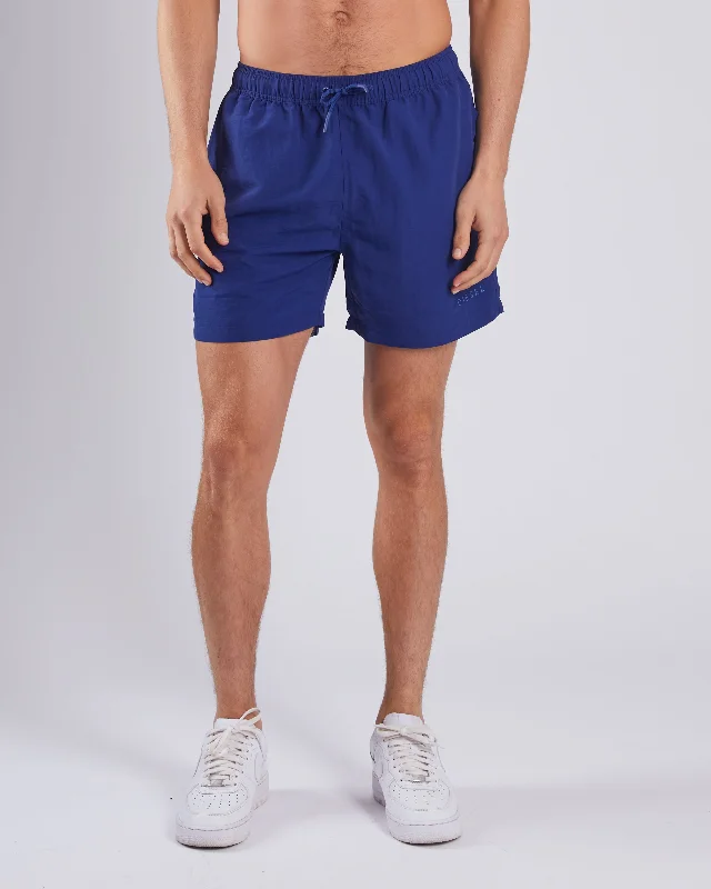 Men's high - waisted swim shorts with UPF protection for beach vacations Dean Swim Short Blue Print Men's high - waisted swim shorts with UPF protection for beach vacations Dean Swim Short Blue Print