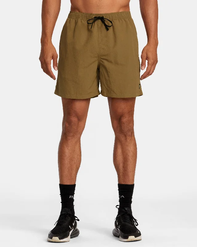 Men's breathable cotton athletic shorts for intense workouts Outsider Basecamp 16" Training Shorts - Camel Men's breathable cotton athletic shorts for intense workouts Outsider Basecamp 16" Training Shorts - Camel