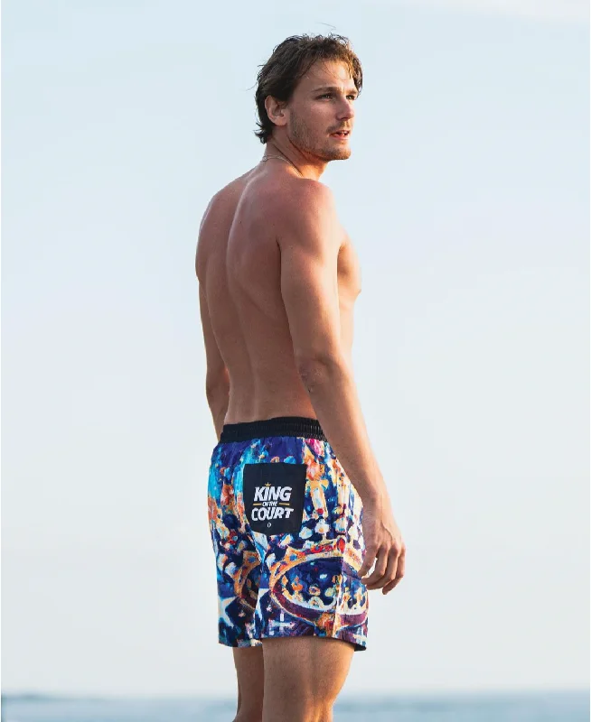 Men's button - fly denim work shorts for durability on the job QKOTC Harlequin 5" Men's Shorts Men's button - fly denim work shorts for durability on the job QKOTC Harlequin 5" Men's Shorts