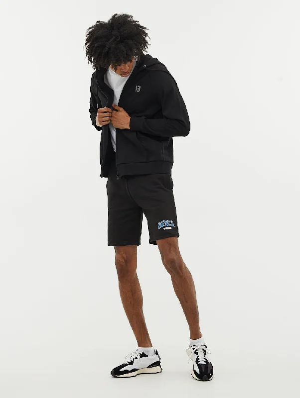 Men's button - fly denim work shorts for durability on the job   Raldo Fleece Shorts