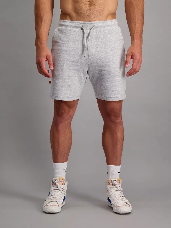 Men's plaid pattern wool blend shorts for a preppy fall style   Seattle Sweat Short