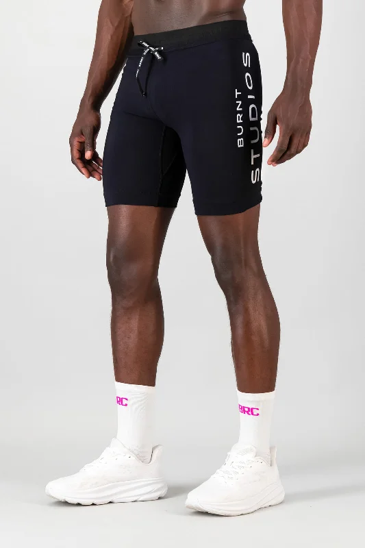 Men's distressed cotton shorts for a bohemian - inspired style SpeedPro™ Men's Half Tights Men's distressed cotton shorts for a bohemian - inspired style SpeedPro™ Men's Half Tights