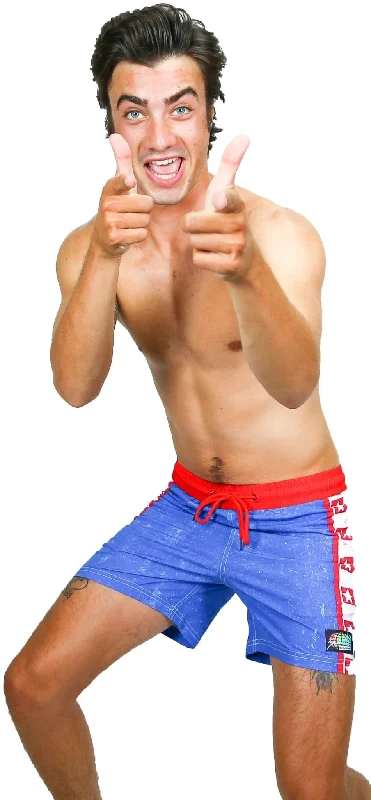 Men's distressed cotton shorts for a bohemian - inspired style UNITED SLUNKS OF AMERICA 5" Men's Shorts Men's distressed cotton shorts for a bohemian - inspired style UNITED SLUNKS OF AMERICA 5" Men's Shorts
